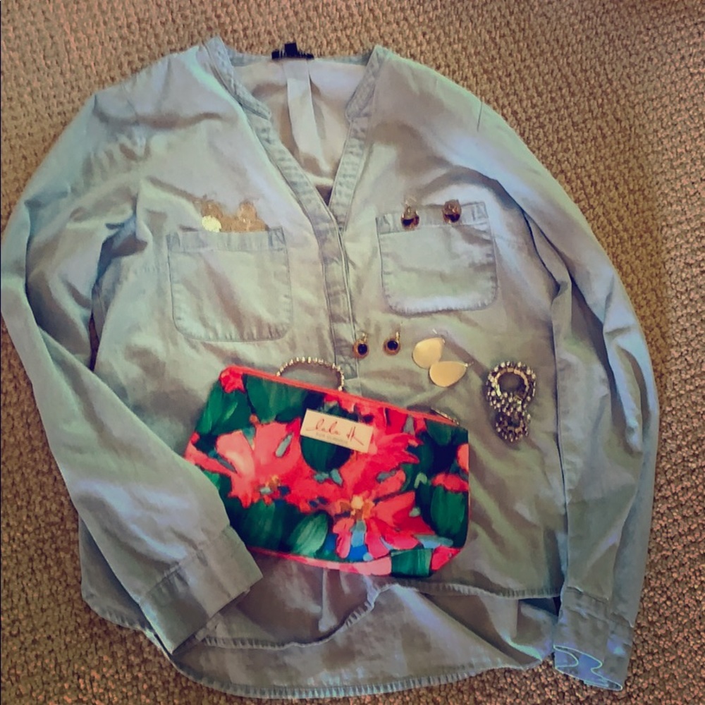 Shirt and jewelry